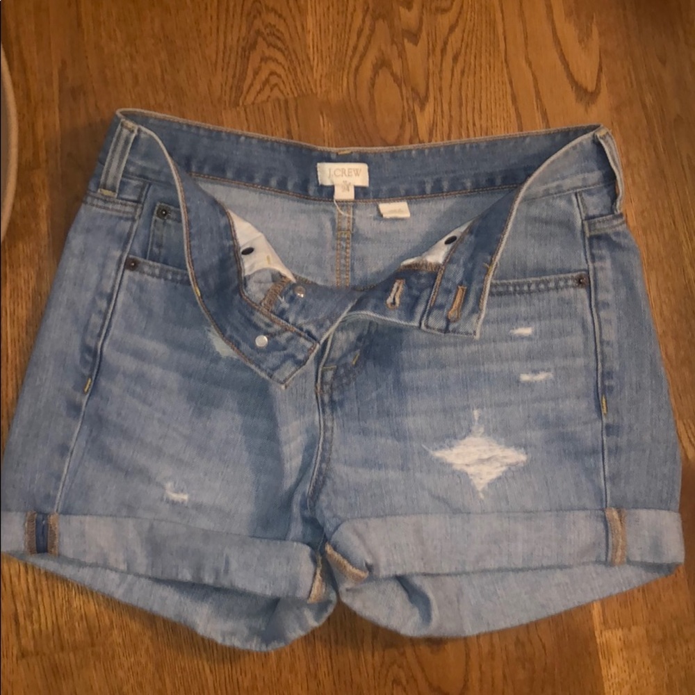 J Crew denim shorts